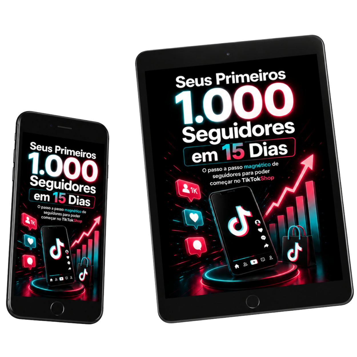 Guia Seus primeiros 1.000 seguidores em 15 dias — celular e tablet